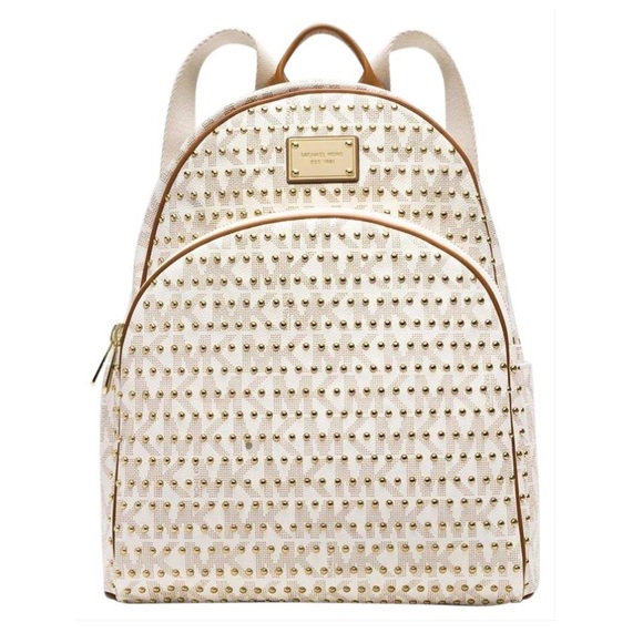 michael kors studded backpack